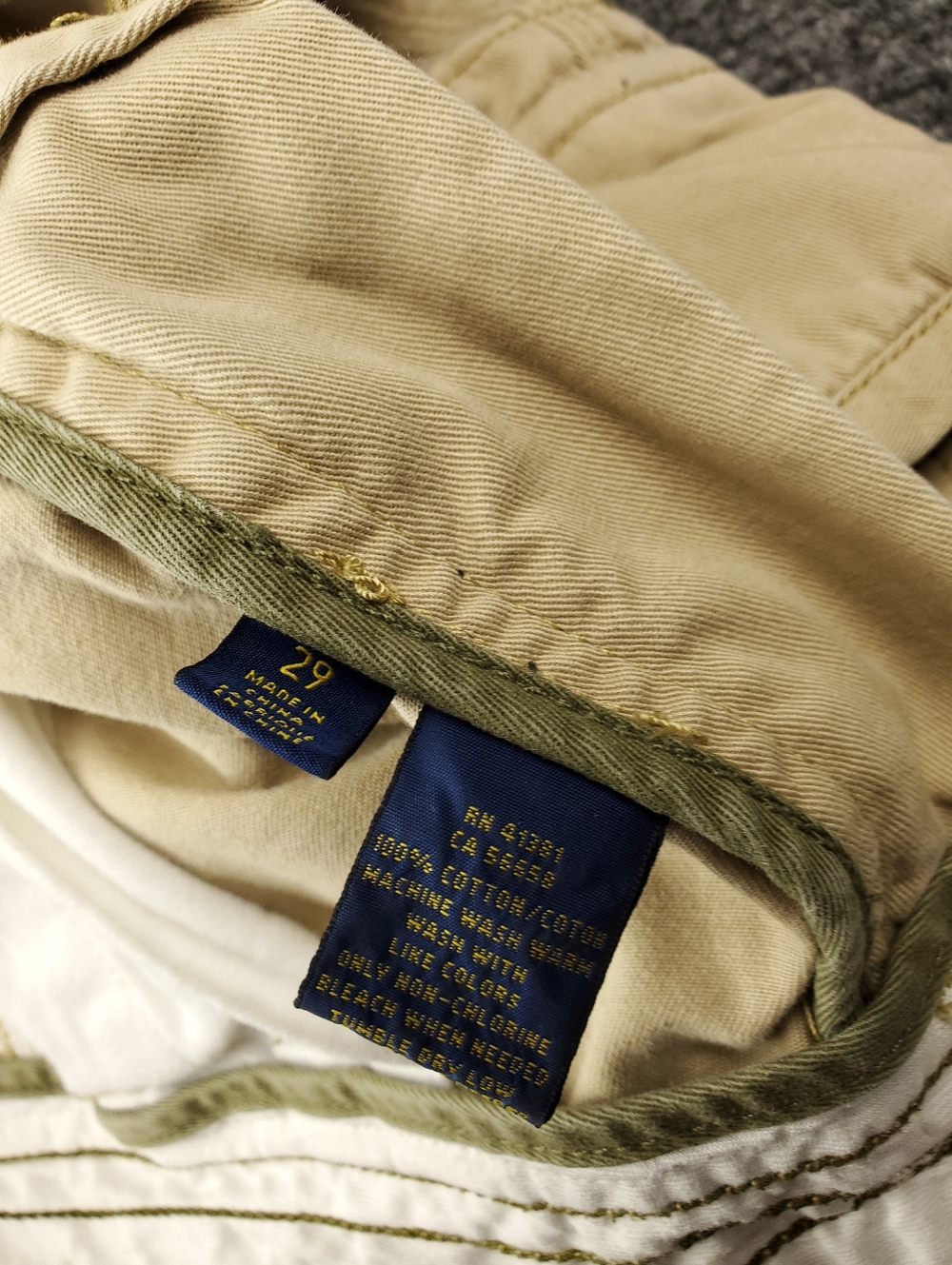 Polo Ralph Lauren Cargo Shorts Mens 29 Military Utility Tactical Paratrooper - Picture 4 of 8